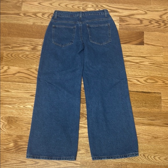 Edikted Blue Boyfriend Jeans - Picture 2 of 2